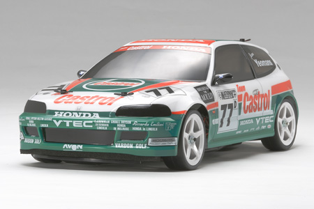 R/C 1/10 CASTROL HONDA CIVIC VTi - FF03 by Tamiya